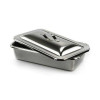 Instrument Tray McKesson Strap Handle Stainless Steel 8-7/8 x 5 x 2 Inch 63-4255 Pack of 1