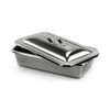 Instrument Tray McKesson Strap Handle Stainless Steel 8-7/8 x 5 x 2 Inch 63-4255 Pack of 1