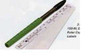 Skin Marker with Ruler and Labels Devon Gentian Violet / Gentian Violet Ink Full Size Dual Tip, Regular / Fine Sterile 31145934 Case of 100