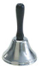 Call Bell Handle Held Wooden Handle / Steel Bell 4 Inch 3162 Pack of 1