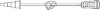 Extension Set MIC 6 Inch 0105-06 Pack of 1