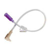 Right Angle Single ENFit® Feed Set with Twist Cap micro G-JET® 24 Inch 8-2421-ISOSAF Pack of 1