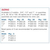 Buddy Loop 3ppBuddy LoopsAdult One Size  Hook and Loop Strap Closure One Size Black P1005-25 Box of 25