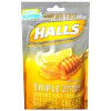Cold and Cough Relief Halls® Sugar-Free 7.6 mg Strength Lozenge 25 per Bag 31254662213 Pack of 1