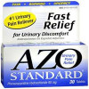Urinary Pain Relief AZO® 95 mg Strength Phenazopyridine HCL Tablet 30 per Bottle 87651030152 Box of 30