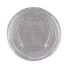 Lid Solo Clear Pet Plastic Straw Slot Cold Applications PL4TSN SL/125