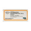 Pain Relief 120 mg Strength Acetaminophen Rectal Suppository 12 per Box 45802073230 Box of 12