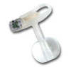 Balloon Button Gastrostomy Feeding Device AMT Mini Classic 14 Fr. 2.7 cm Silicone Sterile 5-1427 Pack of 1