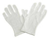 Infection Control Glove Grafco® Medium / Large Cotton White NonBeaded Cuff NonSterile 9666 One Dozen
