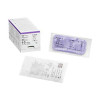 Absorbable Suture with Needle Polysorb Polyester P-13 3/8 Circle Precision Reverse Cutting Needle Size 4 - 0 Braided SL-5691G Box of 1