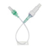 IV Extension Set Needle-Free Port Small Bore 8 Inch Tubing Without Filter 473438 Pack of 1
