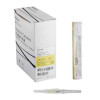 Peripheral IV Catheter McKesson Prevent® R 24 Gauge 0.75 Inch Button Retracting Safety Needle 380212 Case of 200