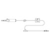 Primary IV Administration Set MedStream Gravity 1 port 20 Drops / mL Drip Rate 15 Micron Filter 85 Inch Tubing Solution Flow Regulator MS950E Box of 50