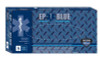 Exam Glove DermAssist® EP Blue Medium NonSterile Latex Extended Cuff Length Fully Textured Blue Chemo Tested 181200 Case of 500