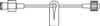 Extension Set 5 Inch 0.2 mL Priming Volume DEHP-Free 53035 Box of 50
