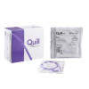 Absorbable Suture with Needle Quill Knotless Tissue-Closure Device PDO (Polydioxanone) 1/2 Circle Taper Point Needle Size 2 Barbed Monofilament RA-1065Q Box of 12