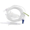 IV Pump Set PlumSet Pump 1 Port 15 Drops / mL Drip Rate Without Filter 104 Inch Tubing Solution 1424228 Case of 50