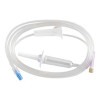 Administration Set 10 Drops / mL Drip Rate 84 Inch Tubing 1 Port IV-009Y Box of 50