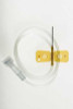Infusion Set UNOLOK 25 Gauge 3/4 Inch 12 Inch Tubing Without Port 7001-25 Box of 100