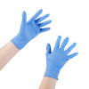 McKesson Confiderm 3.5C Exam Glovess with Textured Fingertips, Blue, Nitrile, Medium, 9.6", NonSterile, Box of 200