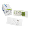 McKesson Nonabsorbable Suture with Needle, Reverse Cutting Needle, 19 mm, 4-0 Nylon, Monofilament  S662GX, Box of 1