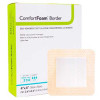 ComfortFoam Border Foam Dressing  Size 4 x 4'' Square  Waterproof Backing, Silicone Adhesive  Sterile, Pack of 1