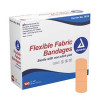 Adhesive Strip Dynarex 1 x 3 Inch Fabric Rectangle Tan Sterile 3612 Box of 100