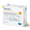 Super Absorbent Dressing Zetuvit Plus Silicone Border Silicone / Cellulose / Super Absorbent Polymer 4 x 4 Inch Sterile 413119 Box of 10