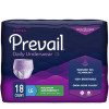 Female Adult Absorbent Underwear Prevail® For Women Daily Underwear Pull On with Tear Away Seams Large Disposable Heavy Absorbency PWC-513/1 Case of 72