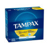 Tampon Tampax® Regular Absorbency Cardboard Applicator Individually Wrapped 07301022110 Box of 40