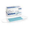 Procedure Mask McKesson Pleated Earloops One Size  Blue NonSterile ASTM Level 1 Adult 91-2102 Box of 50