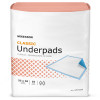Disposable Underpad McKesson Classic Plus 23 x 36 Inch Fluff Mat Light Absorbency UPLT2336 Bag of 10