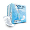 Bladder Control Pad Attends® Discreet Male Guard 12-1/2 Inch Length Light Absorbency Polymer Core One Size  ADMG20 Bag of 20