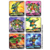 Kids Love Stickers® 75 per Pack Teenage Mutant Ninja Turtles Sticker 2-1/2 Inch M2230 Pack of 75