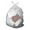 Trash Bag Heritage 56 gal. Natural HDPE 17 Mic. 43 x 48 Inch Star Seal Bottom Flat Pack Z8648XN Case of 200