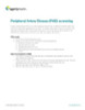 Fact Sheet Signigyhealth Peripheral Artery Disease (PAD) Screening 8 X11 Inch SIGNIFYPAD Case of 24