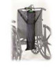 Oxygen Carry Bag Drive Black Nylon 4-3/4 x 7-1/2 x 26-1/2 Inch STDS6008-1 Pack of 1