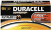 Duracell Coppertop 9V Alkaline Battery 12 per Pack Box of 12