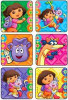 Kids Love Stickers® 90 per Pack Dora The Explorer Sticker 2-1/2 Inch 1472P Pack of 90