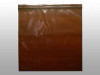 Reclosable Bag 5 x 8 Inch LDPE Amber Zipper / Seal Top Closure FAM30508 Pack of 100