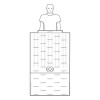 Forced Air Warming Blanket Snuggle Warm® 40 W x 64 L Inch NonWoven SWU-2004 Box of 10