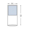 Mayo Stand Cover McKesson 29.5 x 57 Inch Mayo Stand 16-I80-13106-S Pack of 1