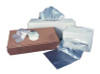 Trash Bag Colonial Bag 45 gal. Clear HDPE 22 Mic. 40 x 48 Inch X-Seal Bottom Flat Pack CHD48STC Case of 1