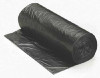 Trash Bag Colonial Bag 60 gal. Black HDPE 22 Mic. 38 x 58 Inch X-Seal Bottom Coreless Roll HCR62STB Case of 150