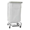 Hamper Stand McKesson General Purpose Rectangular Opening 30 to 33 gal. Capacity Foot Pedal Self-Closing Lid 03-159600 Pack of 1