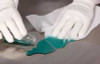 Cleanroom Wipe SterileSorb ISO Class 5 White Sterile Cellulose / Polyester 9 x 9 Inch Disposable C2-99IR/25 Case of 1500