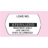 Pre-Printed Label Laboratory Use Black / White Sterilized Black Sterilization Label H369023S Roll of 1