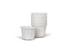 Souffle Cup 1 oz. White Paper Disposable NON024220 Box of 250