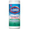 Clorox® Surface Disinfectant Cleaner Premoistened Bleach Free Manual Pull Wipe 35 Count Canister Fresh Scent NonSterile 01593 Case of 12