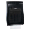 Paper Towel Dispenser K-C PROFESSIONAL Black Smoke Plastic Manual Pull Wall Mount 09905 Case of 1